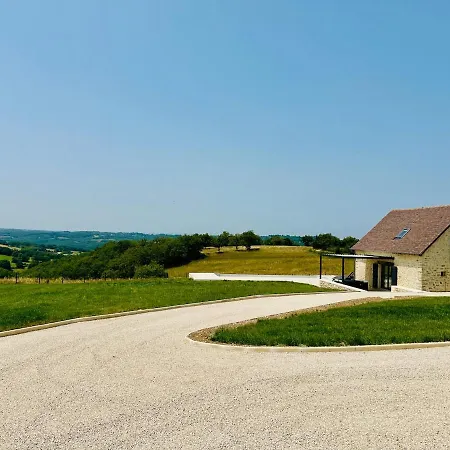 Maison De Charme Vue Sublime & Piscine Infinie Soucirac